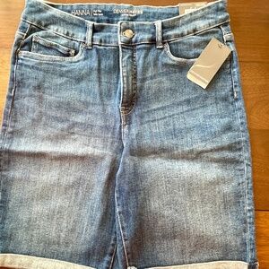 Denver Hayes Hanna Jean Shorts, Size 14, Medium Indigo Wash